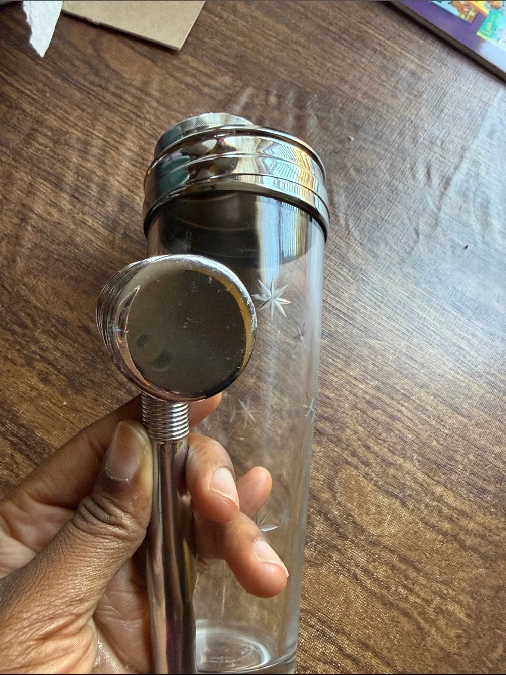 Chase USA Vintage Cocktail Mixer & Stainless Steel Jigger Set | Mid-Century
